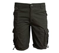 RMBLYfeiye Kurze Hose Männer,Cargo Shorts Herren Musterdruck Elastische Taille Stretch 3/4 Kurze Hosen Mit Taschen