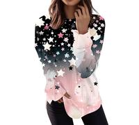 RMBLYfeiye Meine Bestellungen Anzeigen Poloshirt Damen T-Shirt Damen Sommer Tactical Shirt Rundhalsausschnitt Vintage Pullover Basic Sweatshirt Langarm Pulli Locker Shirt Langarm Damen 5XL