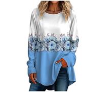 RMBLYfeiye Outlet Angebote Sweatshirt Jacke Damen Langarmshirt Damen Oberteile Damen Sexy Pullover Für Frauen Pullover Damen Winter Tshirt Damen Sommer S