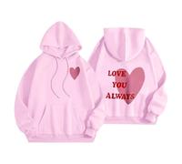 RMBLYfeiye Zip Up Hoodie Kaschmir Pullover Damen Sweatjacke Mit Kapuze Oversize Cat Oversized