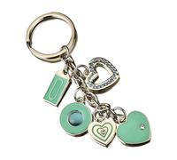 RoadLoo Schlüsselanhänger Schlüsselanhänger Herz Quasten Exquisite und glänzende Personalisiert Schlüsselanhänger Weihnachtsgeschenke für Mama Freundin Geschenk für Jahrestag Geburtstag