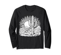 Roadrunner Vogel Desert Saguaro Kaktus Arizona Vintage Langarmshirt