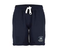 ROADSIGN australia Damen Bermuda mit elastischem Bund, weicher Sweatqualität, ideal für Freizeit und Zuhause Navy, 2XL