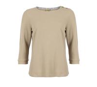 ROADSIGN australia Damen Langarmshirt Longsleeve mit Struktur-Design & feinem Detailspiel