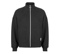 ROADSIGN australia Damen Sweatjacke mit wellenartiger Struktur für Moderne Casual-Outfits schwarz, XL