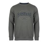 ROADSIGN australia Herren Sweatshirt für stylische Freizeit-Looks an kühlen Herbsttagen grün, 3XL