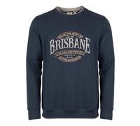 ROADSIGN australia Herren Sweatshirt für stylische Freizeit-Looks an kühlen Herbsttagen Navy, XL