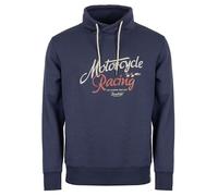 ROADSIGN australia Herren Sweatshirt Hoody mit Biker-Motiv für deinen Herbst-Looks Navy, XL