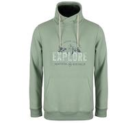 ROADSIGN australia Herren Sweatshirt lässiges Tube für gemütliche Stunden in der kalten Jahreszeit grün, L