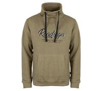 ROADSIGN australia Herren Sweatshirt meliertes Tube für gemütliche Stunden mit modernem Twist beige, 3XL