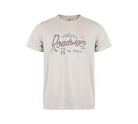 ROADSIGN australia Herren T-Shirt dynamischer Roadsign-Print für sportliche Styles beige, 2XL
