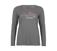 Roadsign Longsleeve in Grau - Größe L | Damen Tops