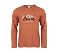 Roadsign Longsleeve in Orange - Größe L | Herrenshirts