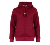 Roadsign Sweatjacke in Rot - Größe L | Damen Sweatshirts Jacken