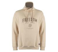 Roadsign Sweatshirt in Beige - Größe XXL | Herren Plussize