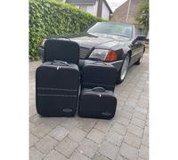 Roadsterbag 3-tlg. Kofferset Mercedes SL R129 Schwarz Koffer24