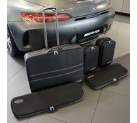 Roadsterbag 5-tlg. Kofferset mit 2 Rollen Mercedes AMG GT Roadster XXL 101 Liter Schwarz Koffer24