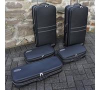 Roadsterbag Audi A5 Cabrio F5, ab 11/2016 (EU) Kofferset Kofferraum 5-tlg. Schwarz Koffer24