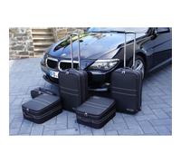 Roadsterbag BMW 6er Cabrio E64 Bj. 2004-2011 (EU) 4-tlg. Kofferset Kofferraum Schwarz Koffer24