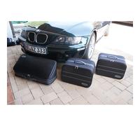 Roadsterbag BMW Z3 Roadster (mit Soundsystem) 3-tlg. Kofferset Kofferraum Schwarz Koffer24