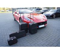 Roadsterbag Ferrari 812 GTS - 4-tlg. Kofferset Kofferraum Schwarz Koffer24