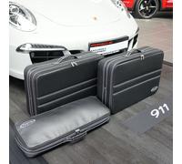 Roadsterbag Kofferset Porsche 911 (991) Allrad/Turbo 101 Liter 3-tlg. Schwarz Koffer24