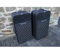 Roadsterbag Kofferset Tesla Model 3 143B - Kofferraum hinten 2-tlg. Schwarz Koffer24