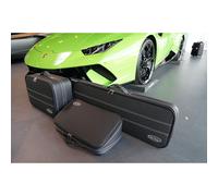 Roadsterbag Lamborghini Huracán Coupé (EU) - 3tlg. Kofferset Kofferraum Schwarz Koffer24