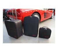 Roadsterbag - Roadsterbag Ferrari 512 Testarossa - 4-tlg. Kofferset Kofferraum Koffer24