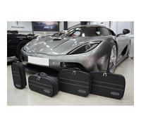 Roadsterbag - Roadsterbag Königsegg Agera (EU) ab BJ. 2014 - 2tlg. Kofferset Kofferraum Front Koffer24