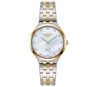 Roamer 512847 47 89 20 Slim-Line Classic Damen Zwei-Tone Rose Gold Watch, Armband