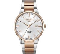 Roamer Herren Analog Schweizer Quarzwerk Uhr mit Edelstahl Armband 718833-47-15-70