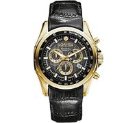 Roamer Herren Analog Schweizer Quarzwerk Uhr mit Leder Armband 220837-48-55-02