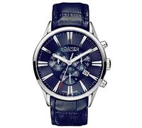 Roamer Herren Analog Schweizer Quarzwerk Uhr mit Leder Armband 508837-41-45-05