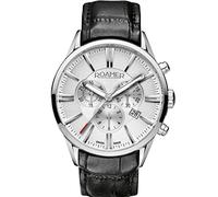 Roamer Herren-Armbanduhr Superior Chronograph leder schwarz 508837 41 15 05