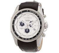 Roamer Herren-Armbanduhr XL ROCKSHELL Chrono Analog Quarz Leder 220837 SL1