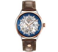 Roamer Men's Brown Competence Skeleton III Mechanical Watch 101663 49 45 05N