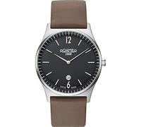 Roamer Herren Armbanduhr Elements 40 mm Armband Leder 650810 41 60 05