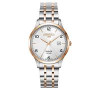 Roamer Seehof Damen-Armbanduhr, analog, silberfarbenes Zifferblatt, 509833 49 14 20, Silber, Armband