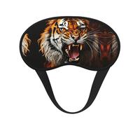 Roaring Tiger Schlafmaske für Damen und Herren, weiche und bequeme Schlafmaske, Verdunkelung, Augenabdeckung für Reisen, Yoga, Nickerchen, Schichtarbeit
