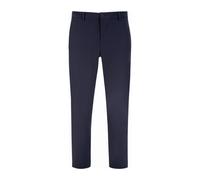 ALBERTO Slim Fit Hose mit Eingrifftaschen in Marine, Größe 40/32