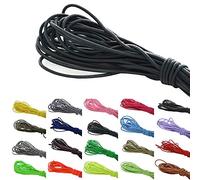 Roban Fashion 10 m elastische Gummikordel 3mm Gummischnur Elastische Kordel Hutgummi Auswahll aus 32 Farben,Graphite