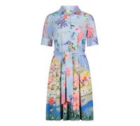 Robe Légère - Hemdblusenkleid Light Blue/Red - Gr. - 38