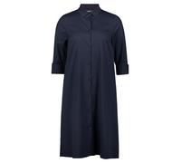 ROBE LÉGÈRE Knielanges Hemdblusenkleid mit 3/4-Arm in Marine, Größe 38
