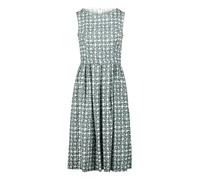 Vera Mont Damen Sommerkleid tailliert 42, White/Dark Green