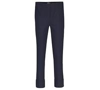 Robell Bella 7/8 Sommer Stretchhosen Schlupfhosen #Bella09 (38, Sommer Marine)