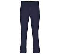 Robell Bella Slim Fit 7/8 Stretchhosen Schlupfhosen Damen Hosen #Bella 09 Collection Frühjahr/Sommer 2017 (46, navy(69))