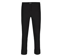 Robell Bella Slim Fit 7/8 Stretchhosen Schlupfhosen Damen Hosen #Bella versch.Farben (48, Schwarz)