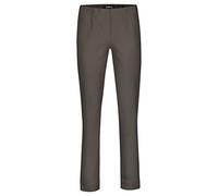 Robell Ich will Marie Damen Bengaline Stretchhose in Warmer Winterqualität Taupe2 18 Gr.40