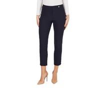 Robell LENA09-7/8 Damenhose, Bengaline Power Stretch, 7/8-Länge, Marine 40 | Bengaline Power-Stretch mit hoher Taille, bequemem Sitz, 7/8-Länge und modernem Schnitt für Alltag, Büro und Reise, für Büro